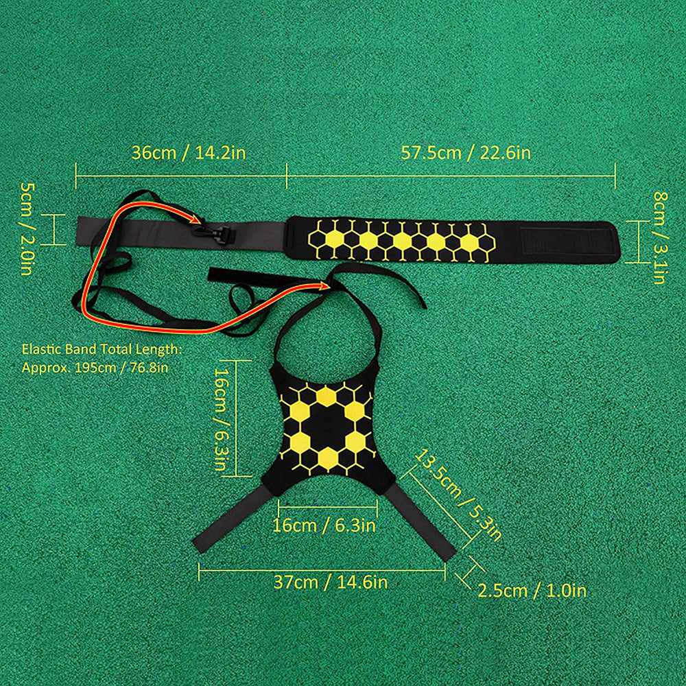 Football Training Belt Solo Training Equipment for Football Kick Throw Practice_12