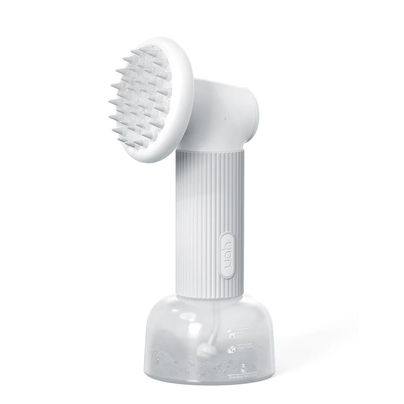 Automatic Foaming Silicone Bristles Pet Bathing Brush- USB Charging_0