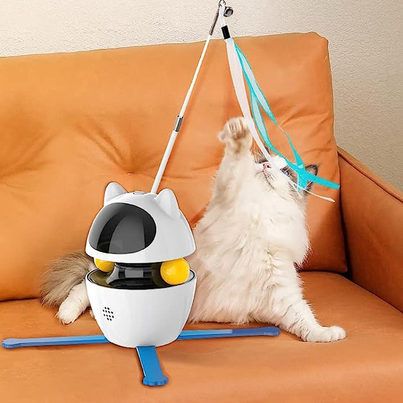 Interactive Indoor Electric Laser and Chasing Cat Toy –USB Charging_8