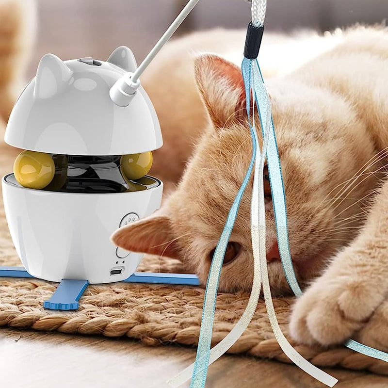 Interactive Indoor Electric Laser and Chasing Cat Toy –USB Charging_10