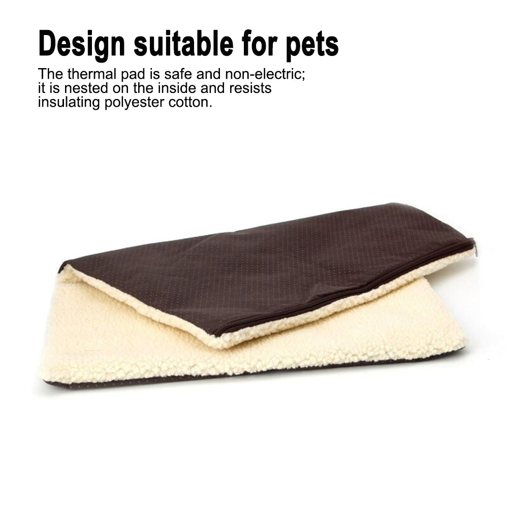 Self-Heating Thermal Pet Bed Self Warming Pet Mat_4