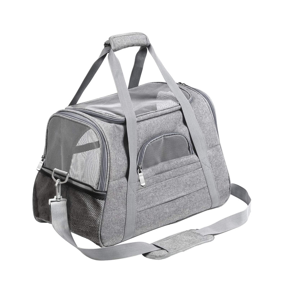 Breathable and Foldable Pet Carrier Safety Pet Travel Handbag_7