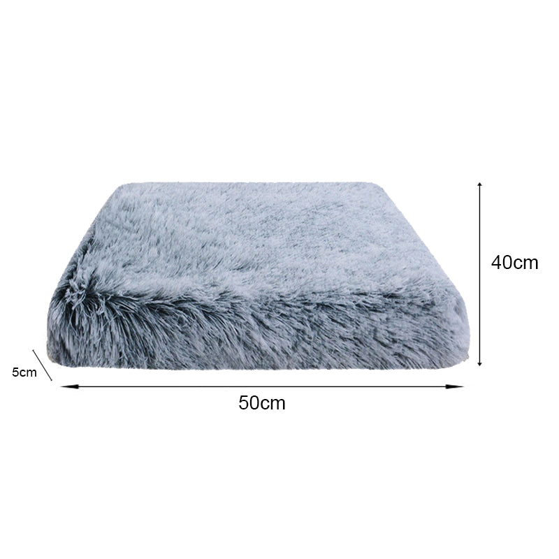 Warm and Fluffy Long-haired Velvet Dog Sleeping Bed_28