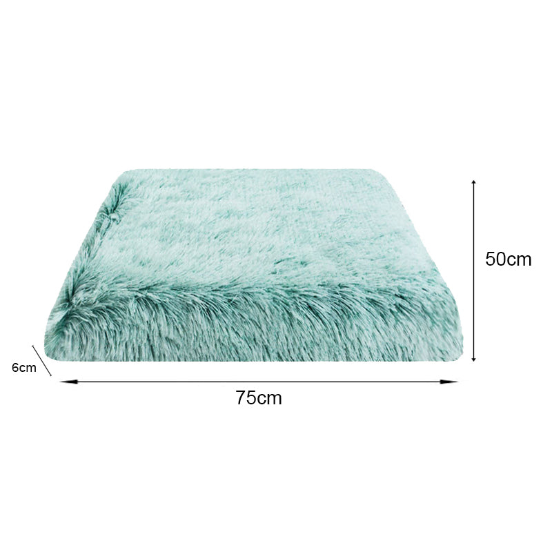 Warm and Fluffy Long-haired Velvet Dog Sleeping Bed_31