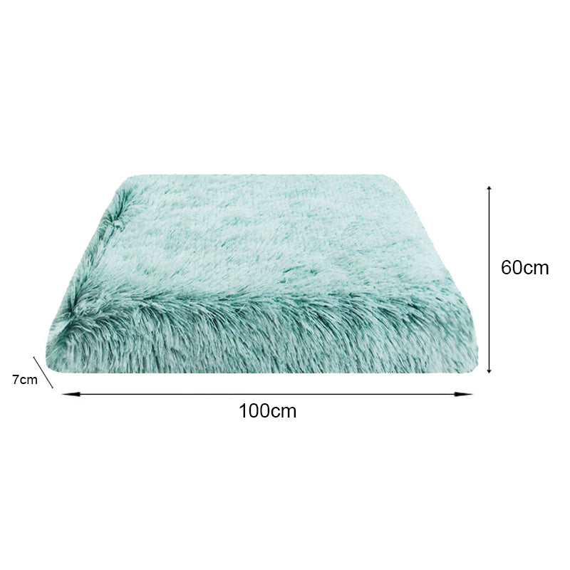 Warm and Fluffy Long-haired Velvet Dog Sleeping Bed_34