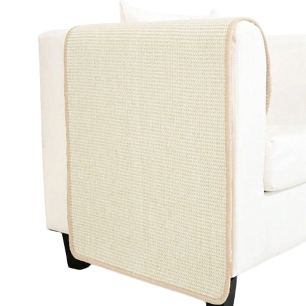 Premium Sisal Cat Scratching Mat Durable Grinding Surface for Claws_0