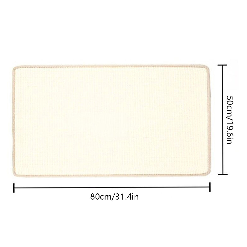 Premium Sisal Cat Scratching Mat Durable Grinding Surface for Claws_9