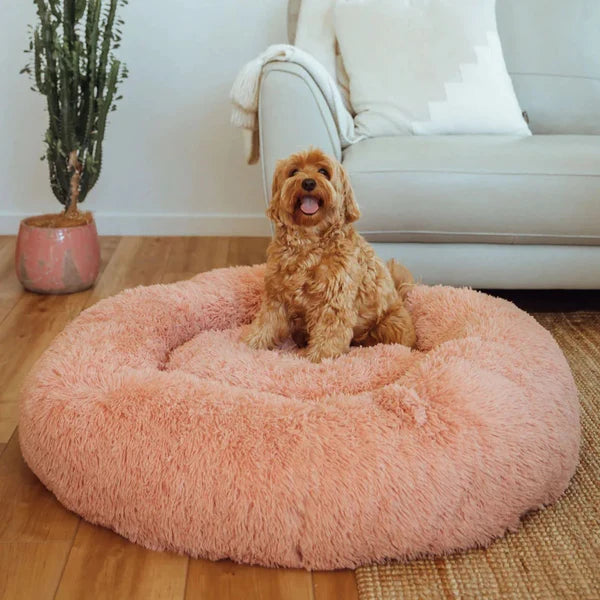Anti Anxiety Extra Fluffy Cozy Plush Soft Pet Bed