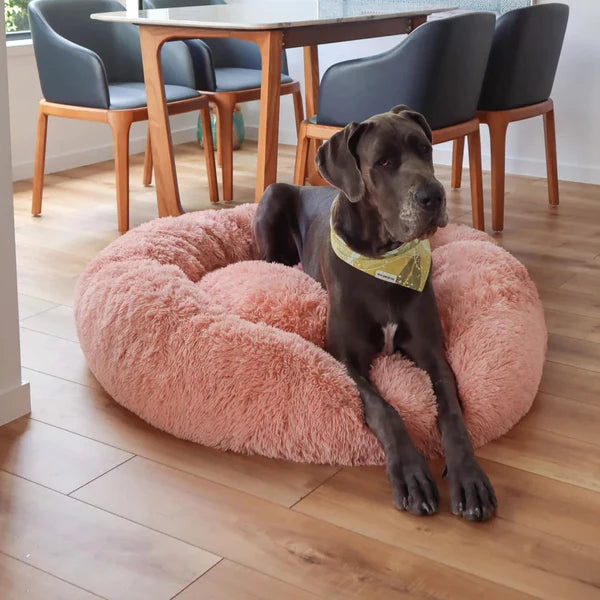Anti Anxiety Extra Fluffy Cozy Plush Soft Pet Bed