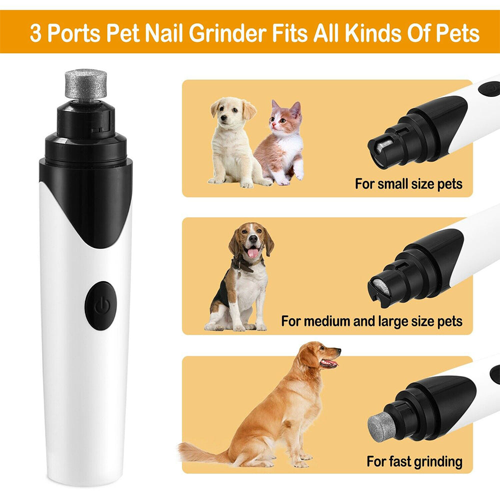 USB Rechargeable Automatic Nail Polisher and Grinder Grooming Manicure Machine_5