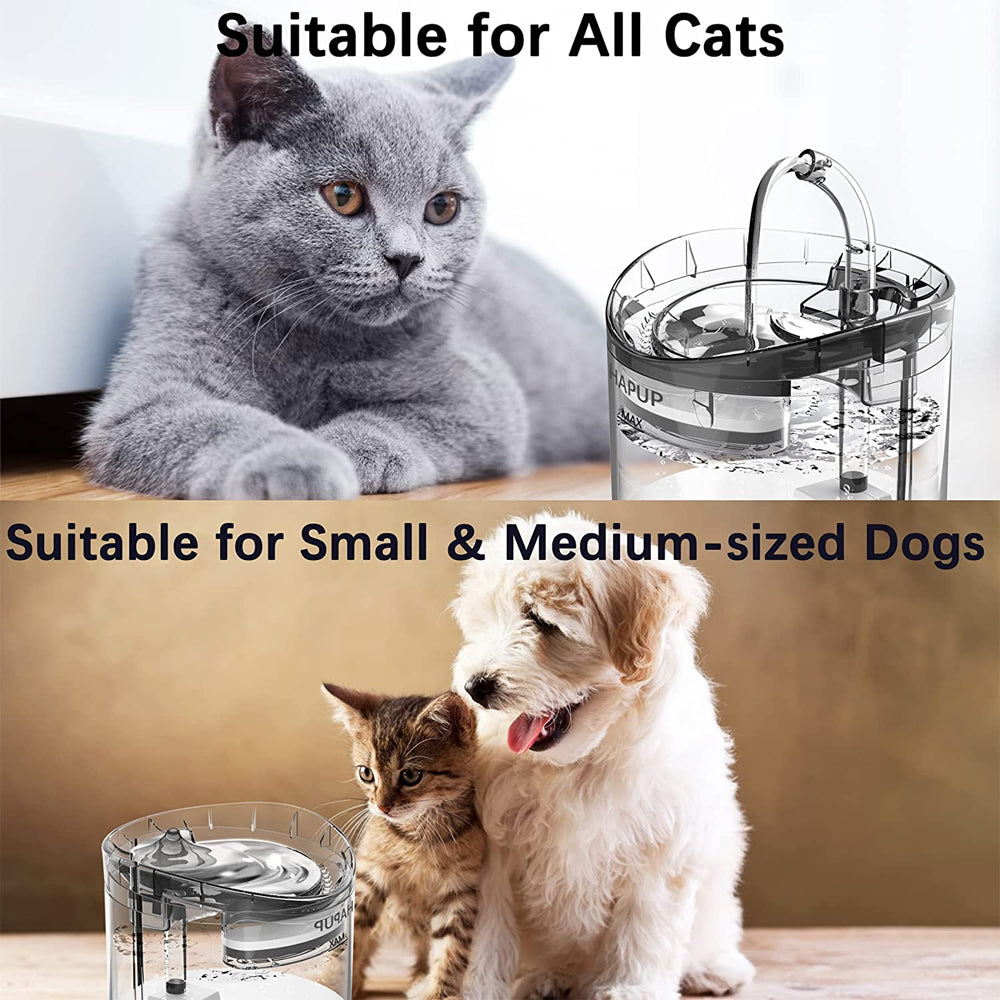 USB Interface Automatic Induction Pet Drinking Water Fountain_9