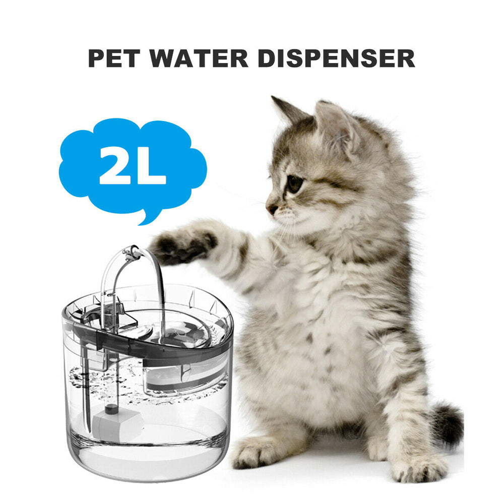 USB Interface Automatic Induction Pet Drinking Water Fountain_12