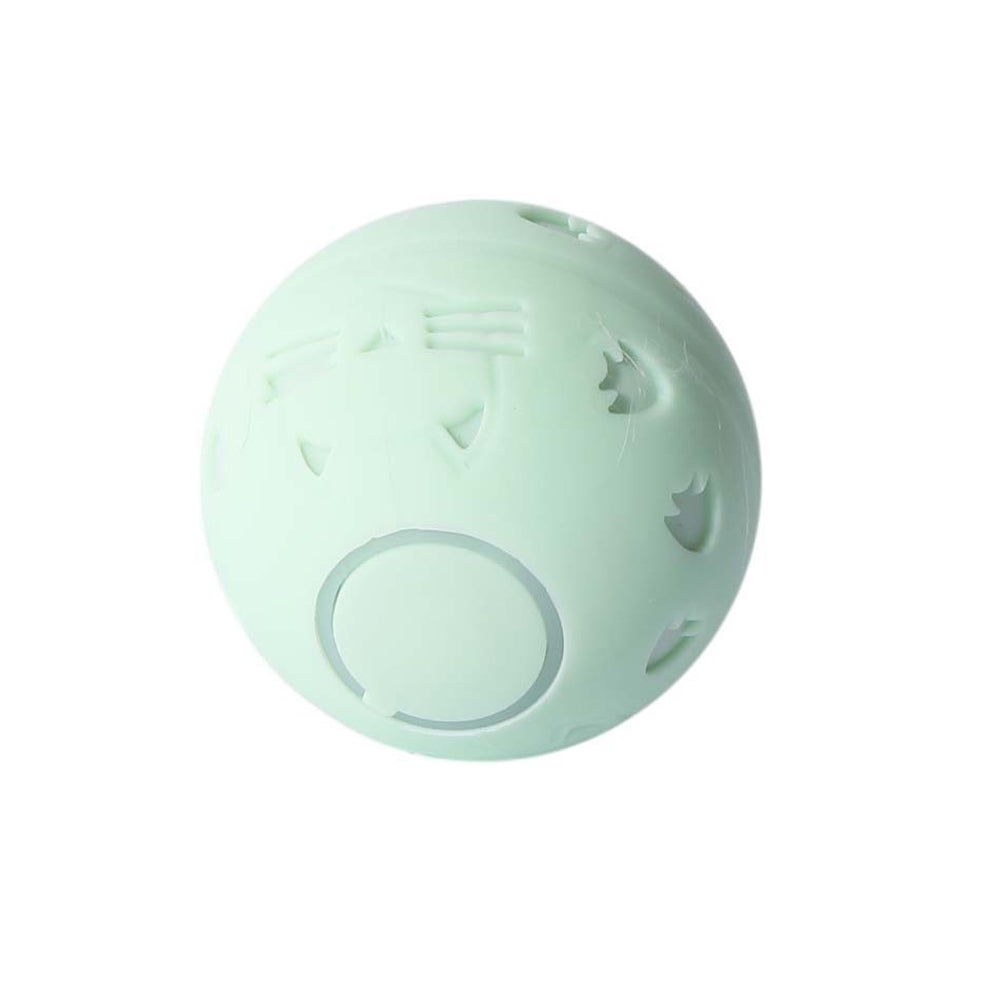 USB Rechargeable Interactive Automatic Bouncing Ball Pet Toy_0
