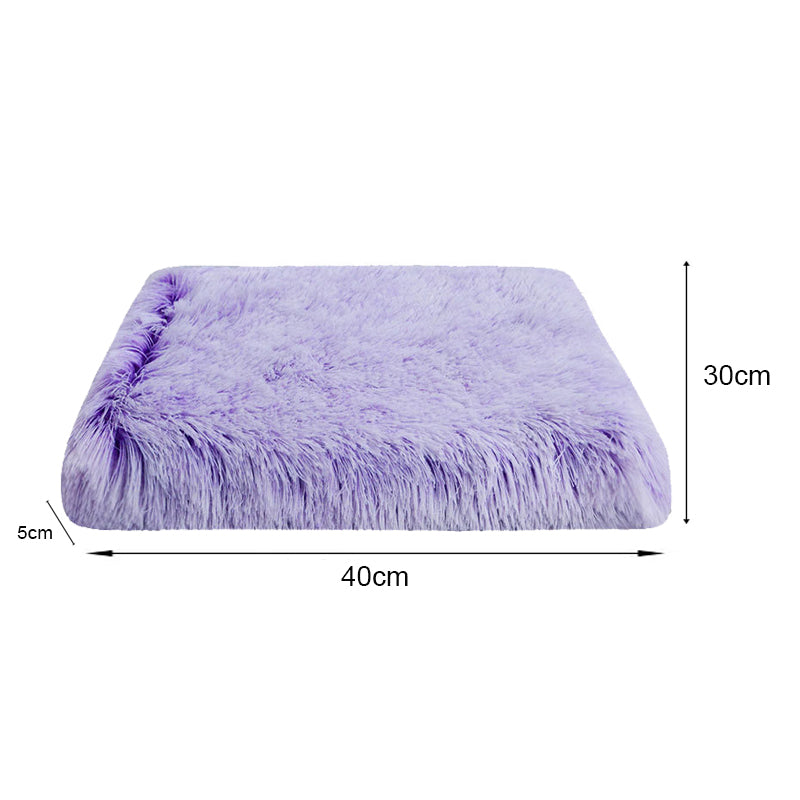 Warm and Fluffy Long-haired Velvet Dog Sleeping Bed_45