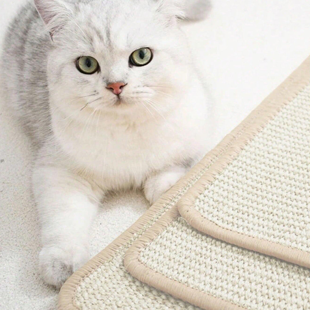 Premium Sisal Cat Scratching Mat Durable Grinding Surface for Claws_5