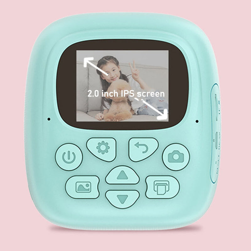 Kids Instant Thermal Print Digital Camera and Video Recorder with 2 Inch HD and 1080P Screen_6