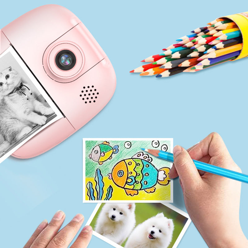 Kids Instant Thermal Print Digital Camera and Video Recorder with 2 Inch HD and 1080P Screen_5